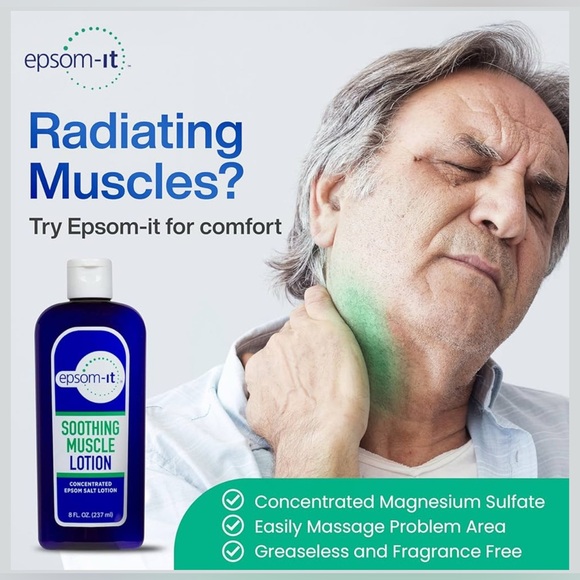 Epsom-It Soothing Muscle Magnesium Lotion – 8 oz - Picture 9 of 14